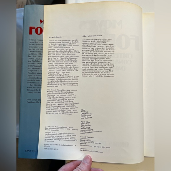 Movies of the Forties by Ann Lloyd. 1982 Hardcover. - Picture 6 of 8